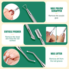 TsMADDTs cuticle tools close-up highlighting ergonomic handles and precision trimming control