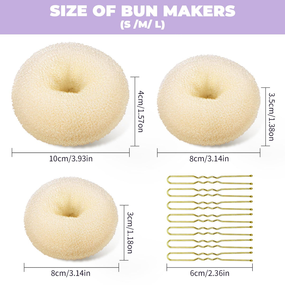 TsMADDTs three size donut rings displayed to show size options