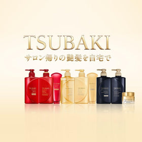 Tsubaki refill being transferred to a pump for convenient daily use