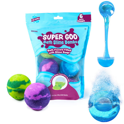 Tub Works front packaging showing six individually wrapped surprise bath bombs and branding