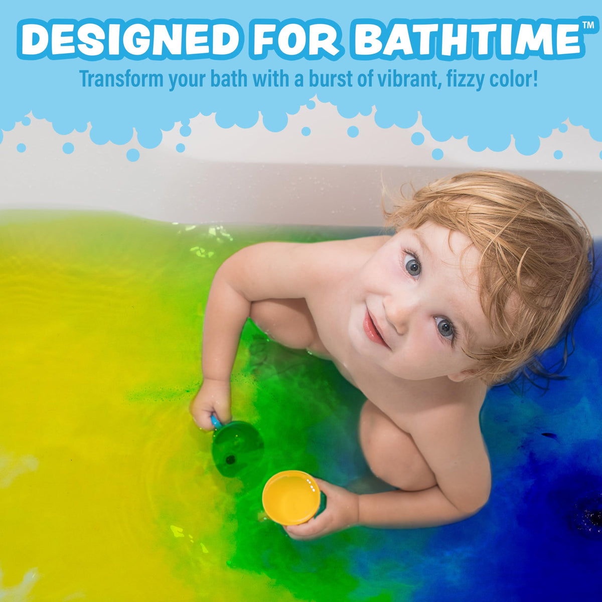 Tub Works close-up tablet texture highlighting gentle moisturizing ingredients