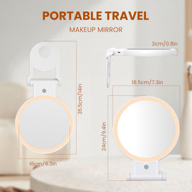 tubbede on vanity in bathroom lifestyle scene for real-world makeup setup