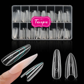 Tucepu front packaging showing 150-piece sandwich dual forms for fast extensions