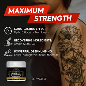 tuiwaro cream-gel texture on fingertip for quick absorption