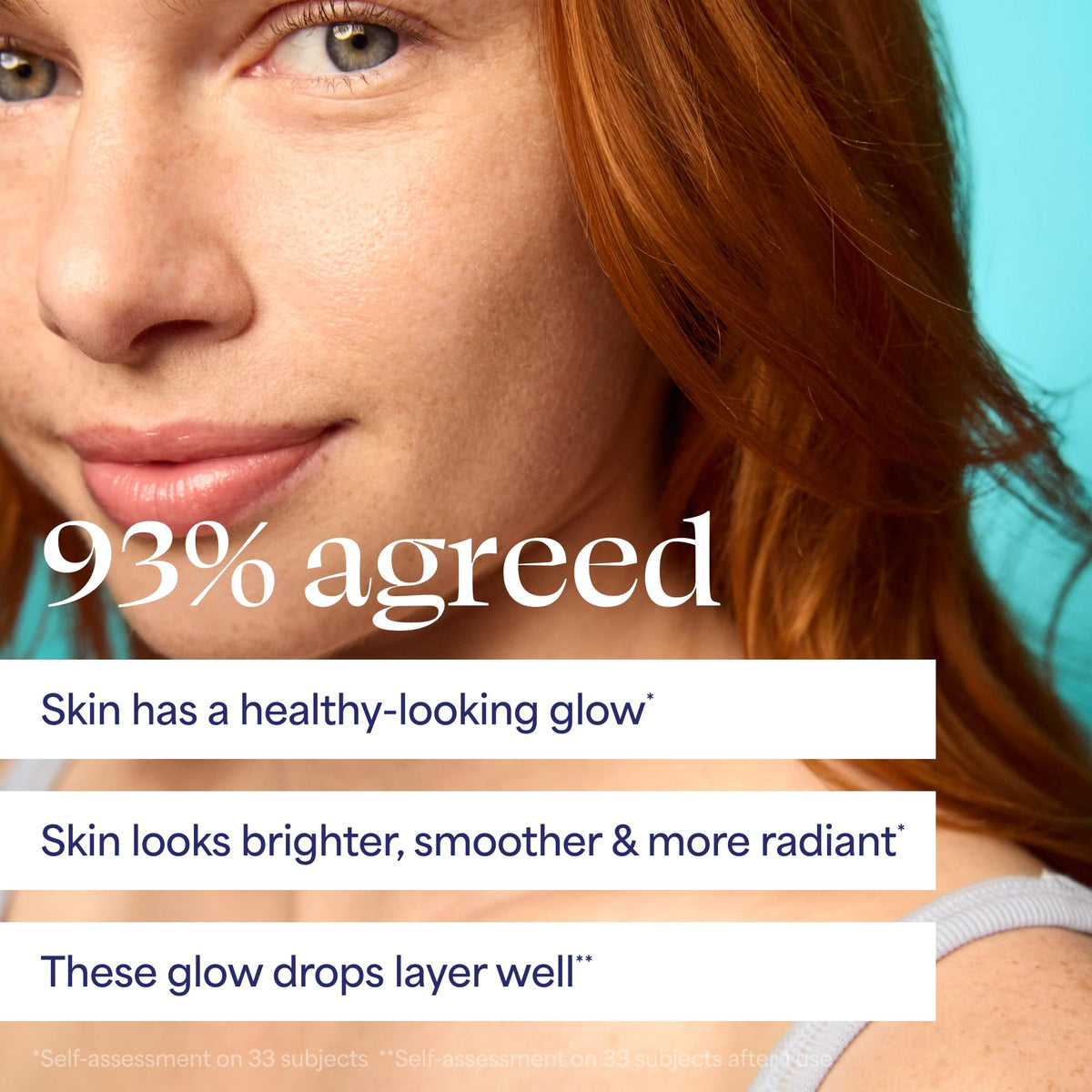 TULA applied on back of hand blended benefit: shows buildable, streak‑free coverage