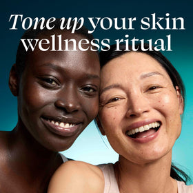 TULA clarifying tonic label closeup highlighting key ingredients and clarity benefit