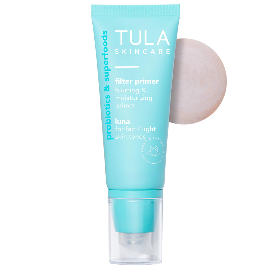 TULA Luna front packaging showing sleek tube and product name for clean aesthetic