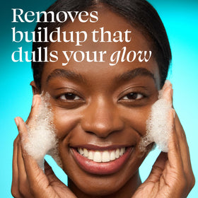 TULA gel texture close-up illustrating smooth hydrating lather