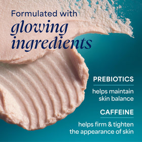 TULA Spresso application on hand demonstrating quick blending and glow