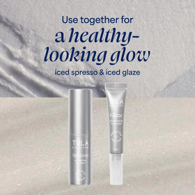 TULA eye balm demonstrating glide along orbital bone for targeted refresh