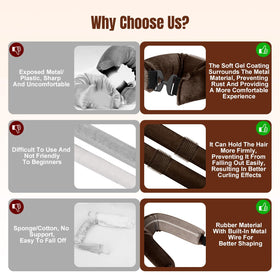 TULOBI hook-and-loop end fastener close-up preventing tangles and slipping
