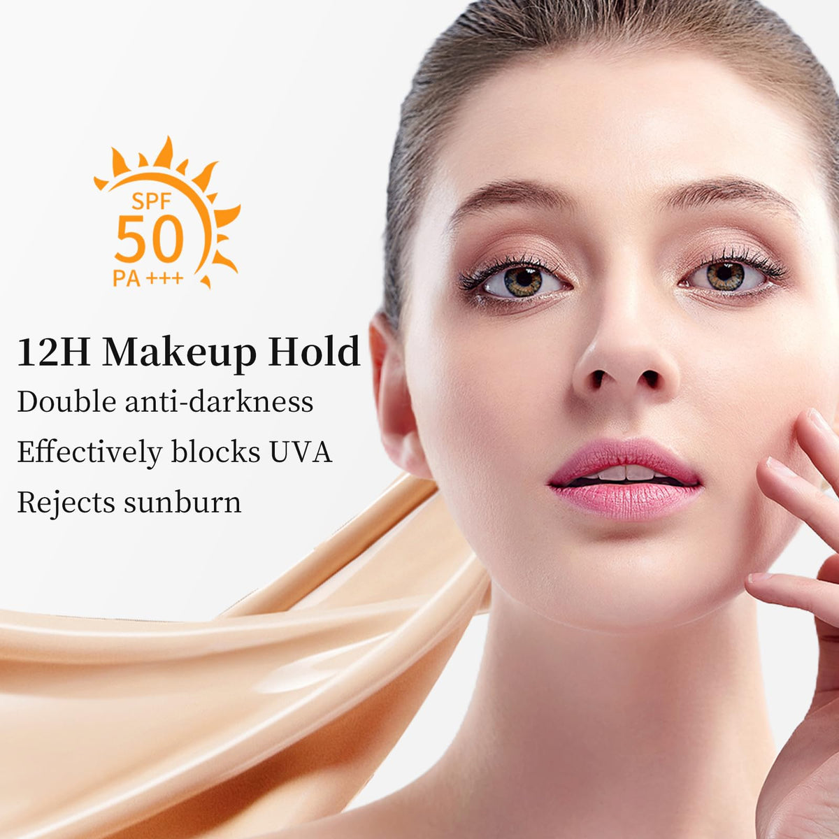Tunbot foundation inside a handbag ready for on-the-go touch-ups