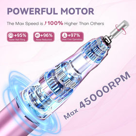 TUOBEO handpiece close-up highlighting ergonomic grip and precision control