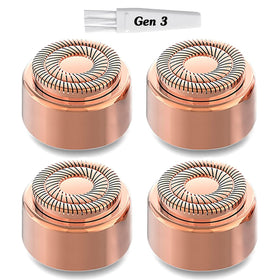 tuokiy front packaging showing four Gen 3 replacement heads and clear labeling benefit longevity