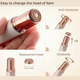 tuokiy removable head rinsed under water for simple washable care benefit