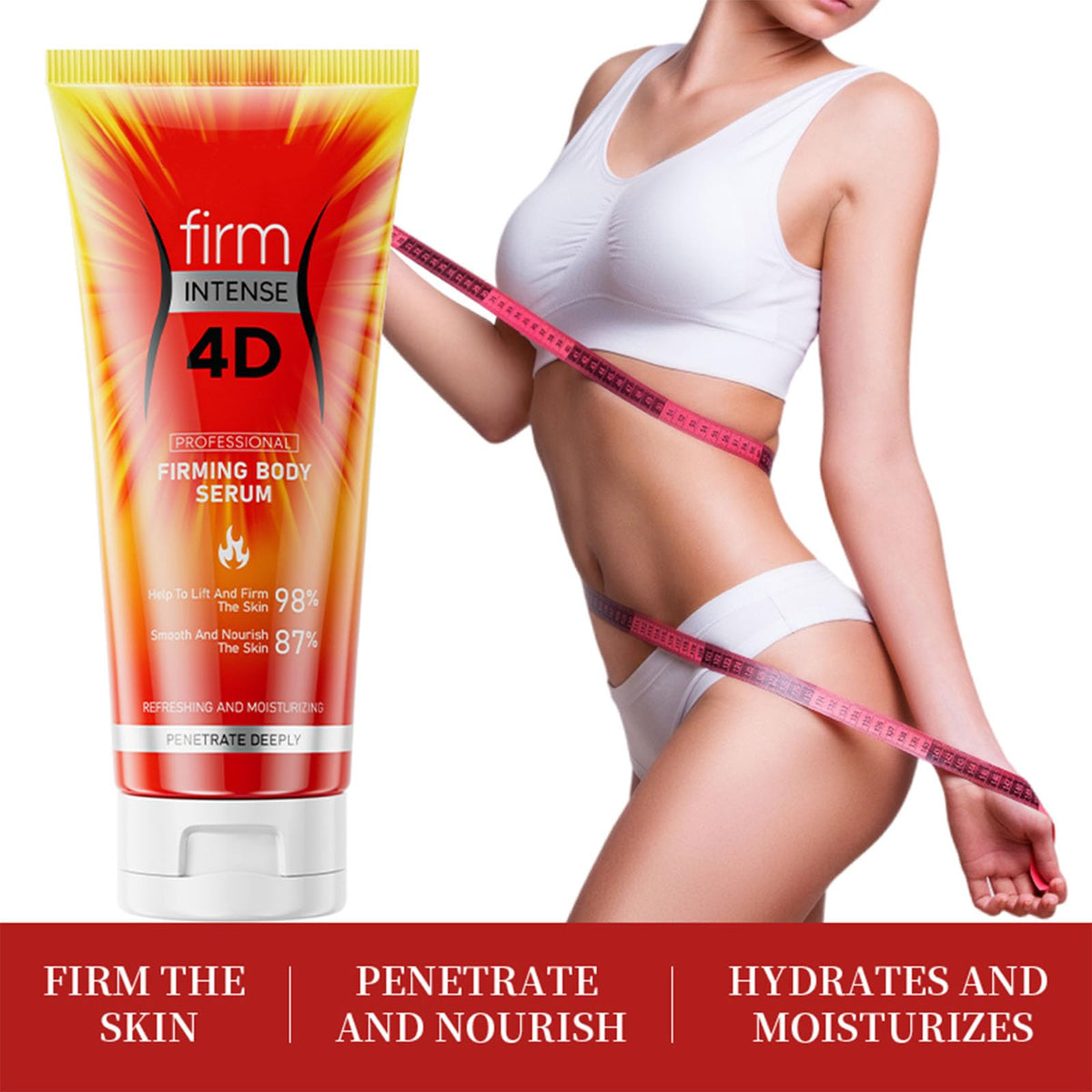 TUOSHITONG application on abdomen during pre-workout massage for targeted support