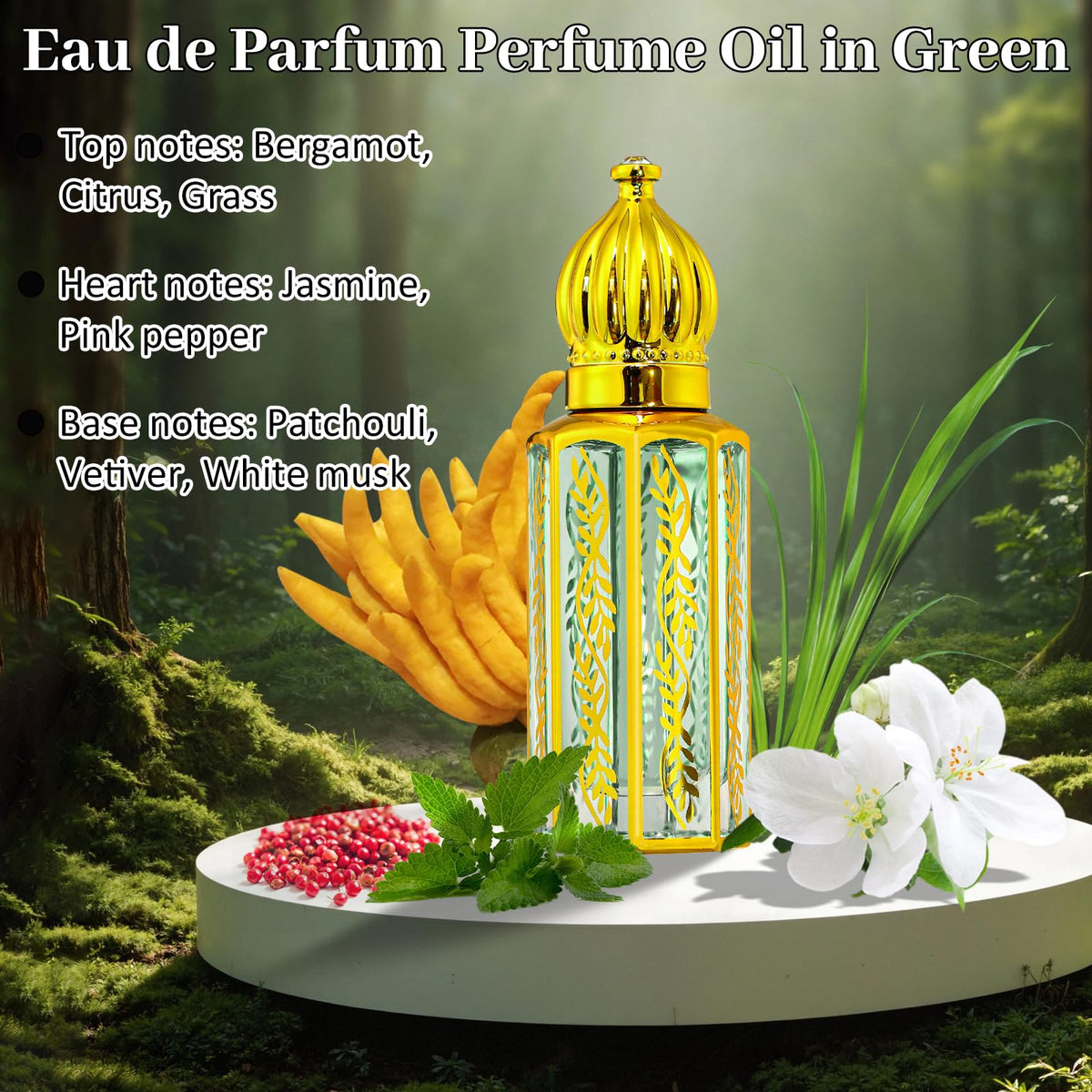 Tuteshow bottle in hand illustrating compact 0.4 fl oz travel size