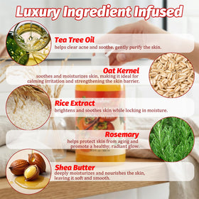 Tuteshow in-shower use showing skin cleansing and odor control benefit