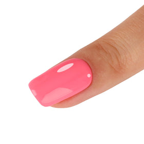 TUTUYU front bottle showing pastel coral pink shade and glossy finish