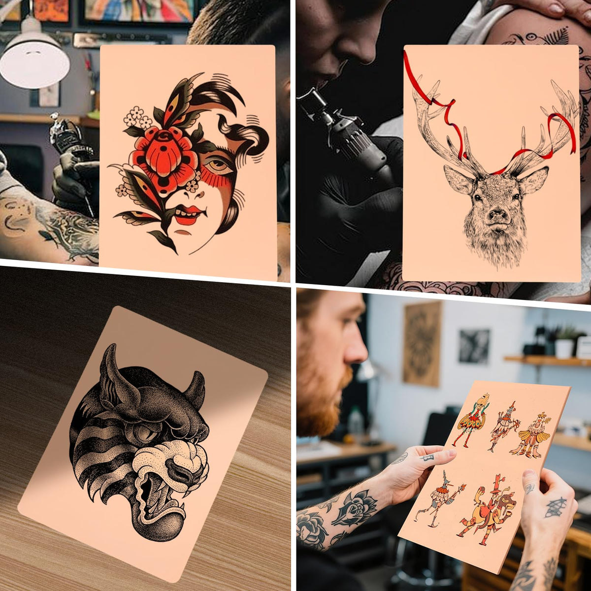 TUXIYA sheet next to ruler showing 7.5x5.7in scale for planning designs