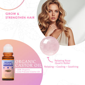 tuyapio rose quartz roller close-up delivering cooling, controlled application