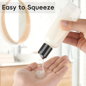 TUZAZO bottles filled and labeled demonstrating quick content identification