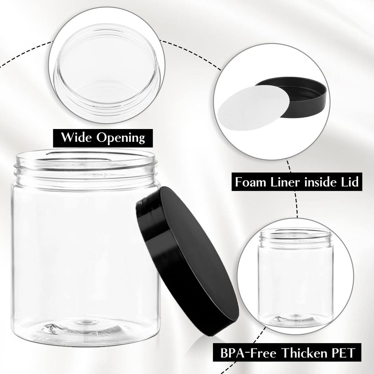 TUZAZO cream texture close-up inside jar showing product clarity and easy scooping
