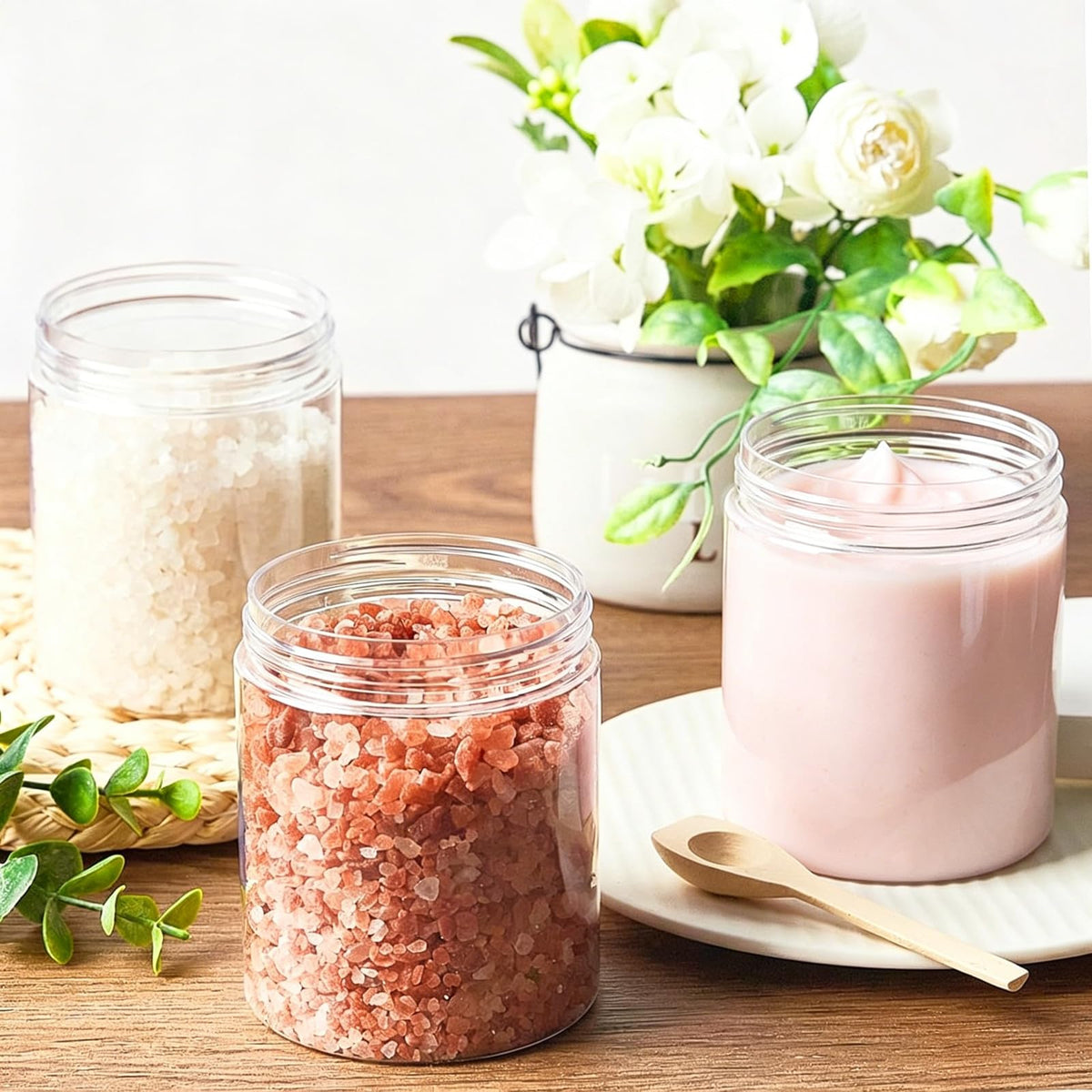 TUZAZO labeled jar display illustrating easy identification and professional look