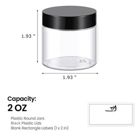 TUZAZO open jar top view showing wide mouth for easy filling and scooping