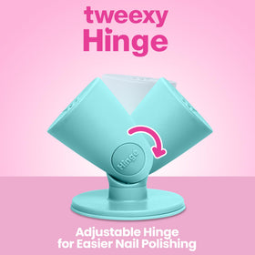tweexy close-up of IntelliStick suction base demonstrating secure adhesion