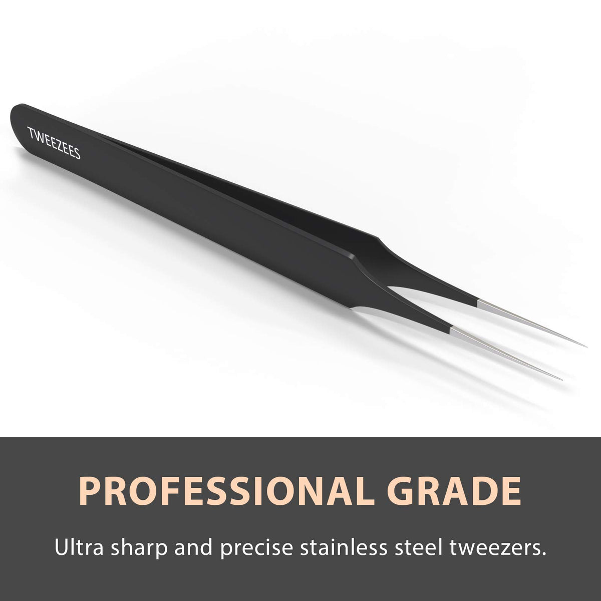 Tweezees side view showing perfect alignment and consistent spring tension benefit