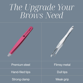TWEEZER GURU tweezers beside a coin to show compact scale and portability