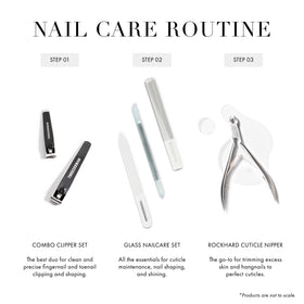 Tweezerman angled pushy and pointed end close-up for precise cuticle maintenance