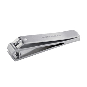 Tweezerman front packaging showing heavy-duty toenail clipper for precise cuts
