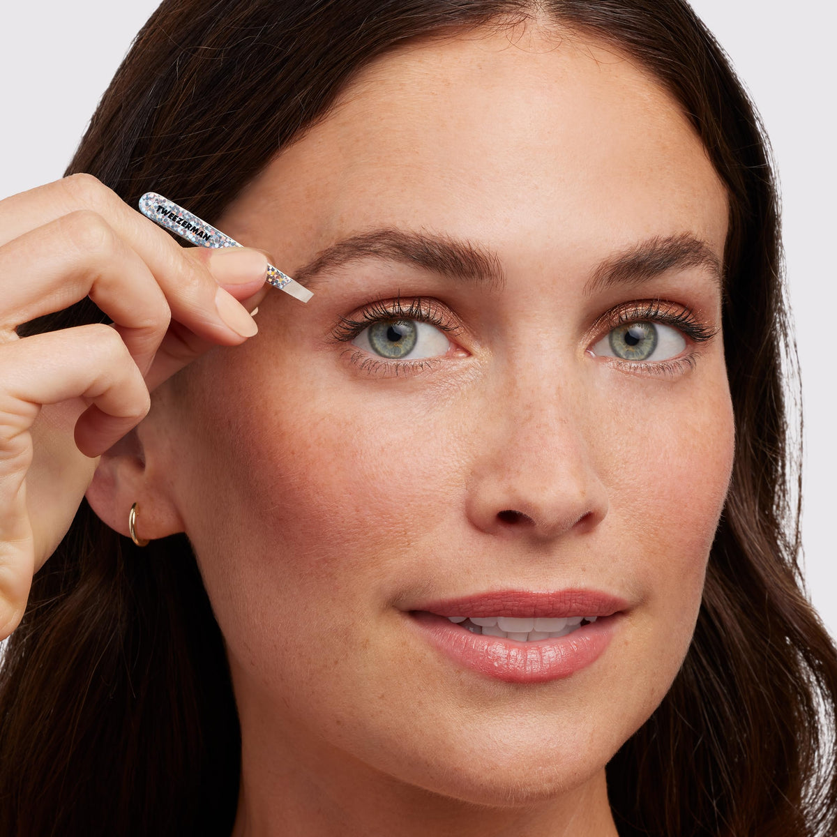 Tweezerman point tweezer tip detail highlighting sharp precision for ingrown hairs