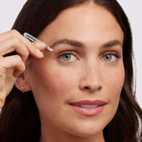 Tweezerman point tweezer tip detail highlighting sharp precision for ingrown hairs