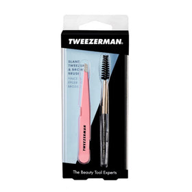 Tweezerman tea rose finish and label close-up demonstrating durable, attractive design