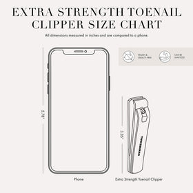 Tweezerman oversized handle detail offering better grip and cutting leverage