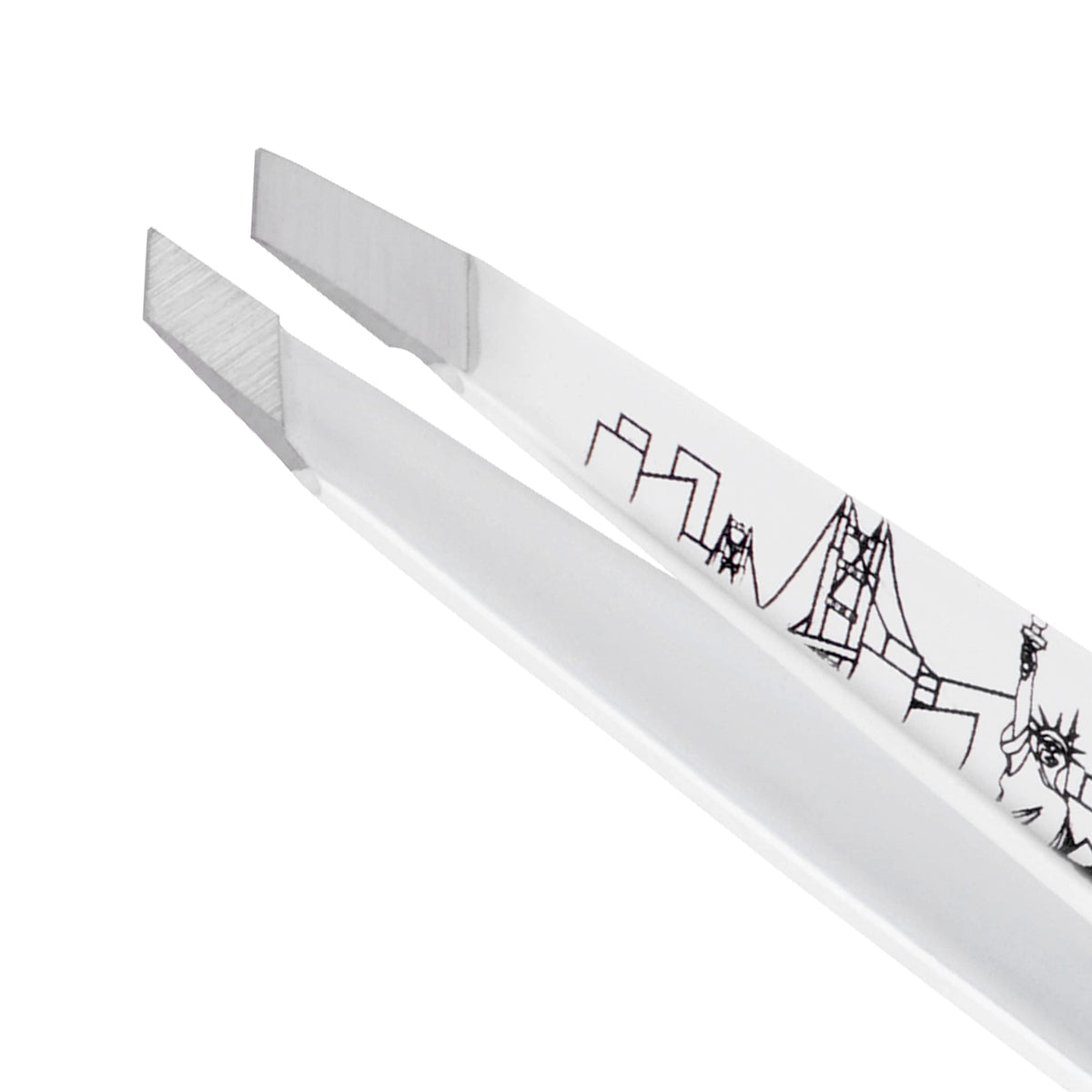Tweezerman limited-edition engraving detail highlighting collectible finish