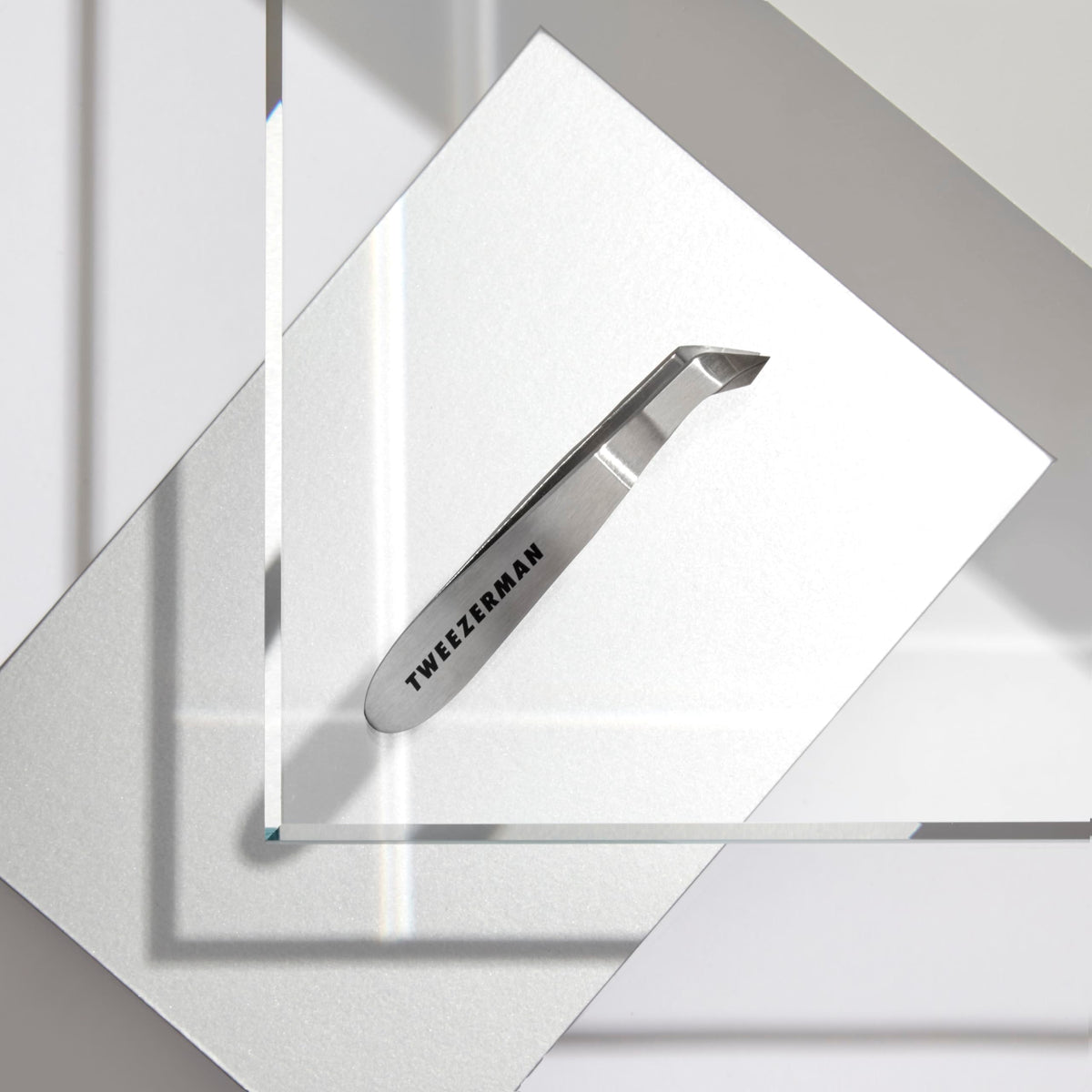 Tweezerman packaging and label showing brand authenticity and product info
