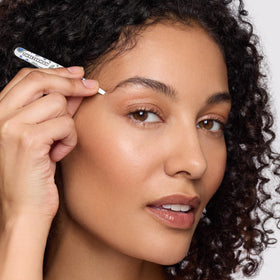 Tweezerman point tweezer tip detail for targeting ingrown and fine hairs