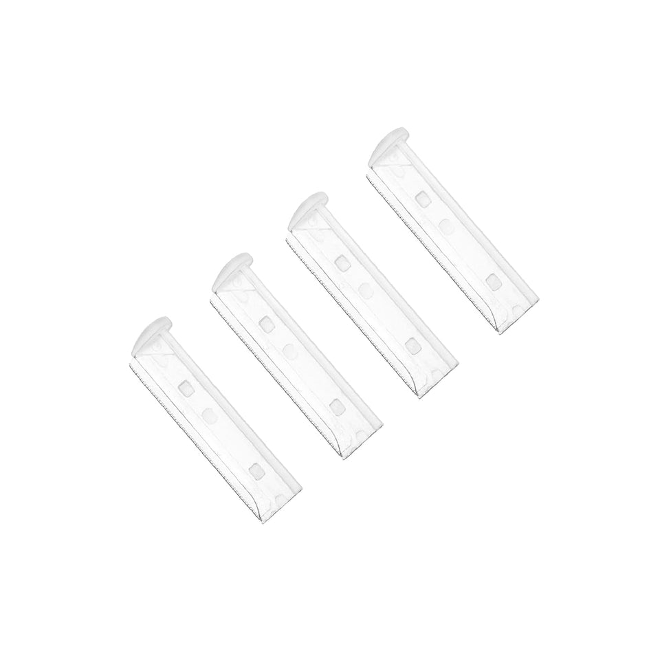 Tweezerman replacement blades front packaging showing three blades and benefits