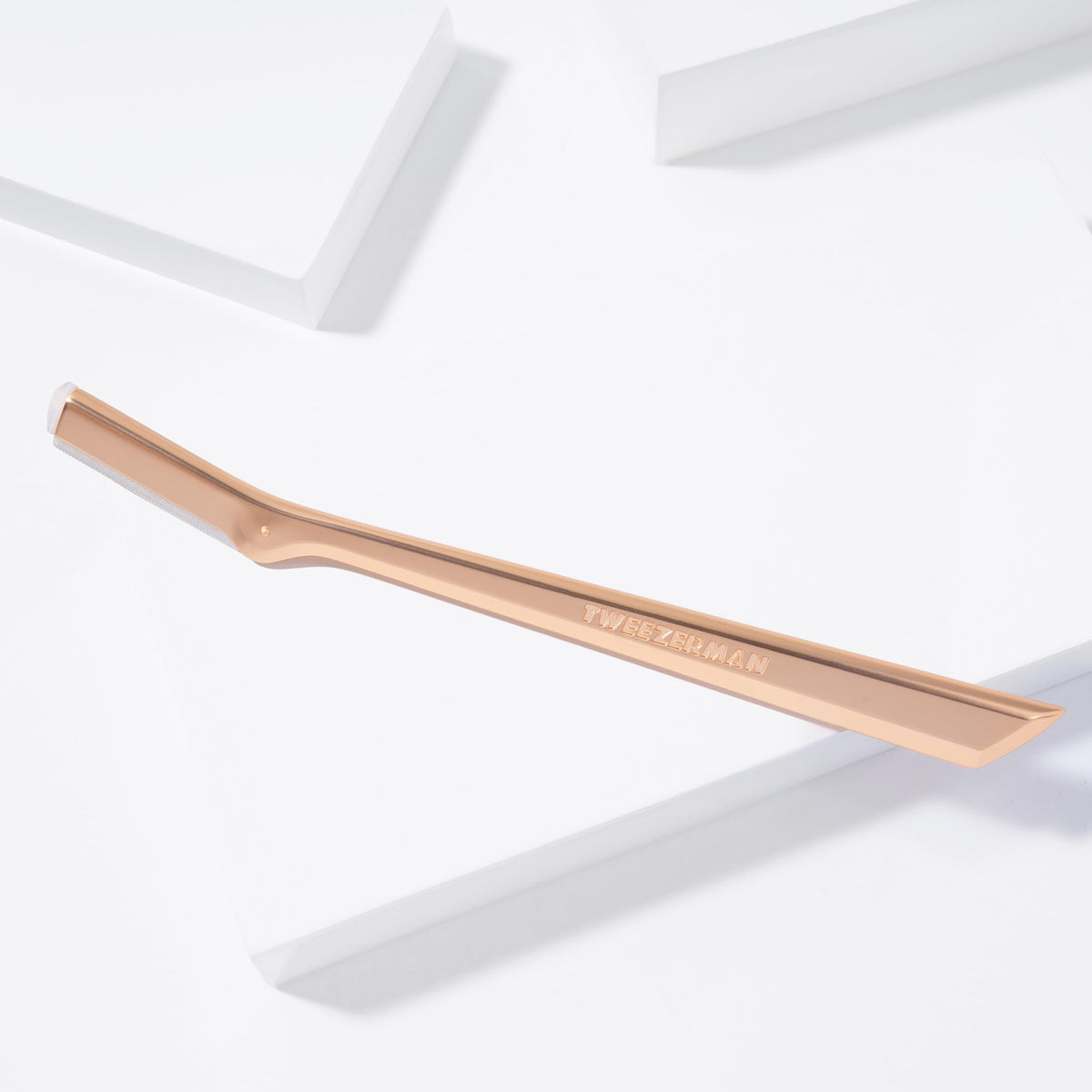 Tweezerman replacement blades pack showing three refills for continued performance