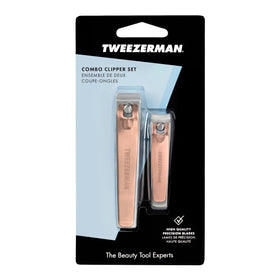 Tweezerman clippers beside a coin showing compact size and travel-friendly convenience