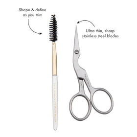 Tweezerman size comparison beside coin showing compact travel-friendly benefit