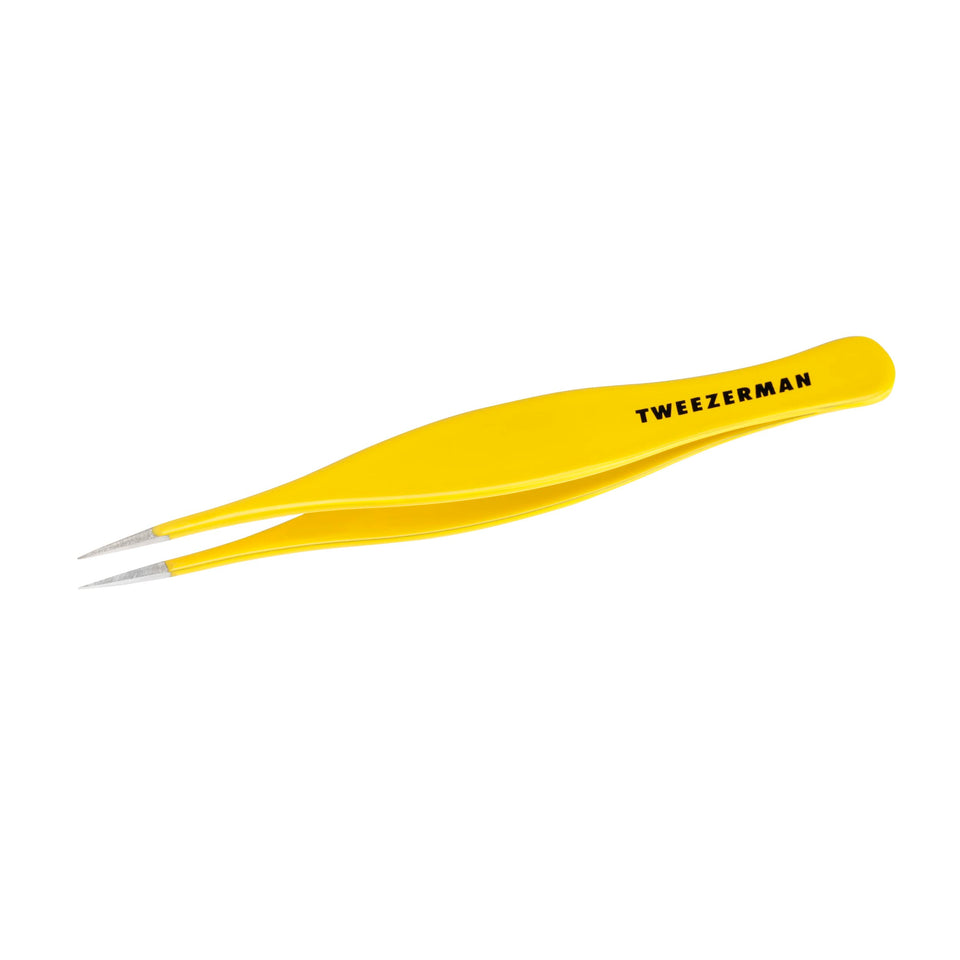 Tweezerman splintertweeze front view showing compact design and reliable control