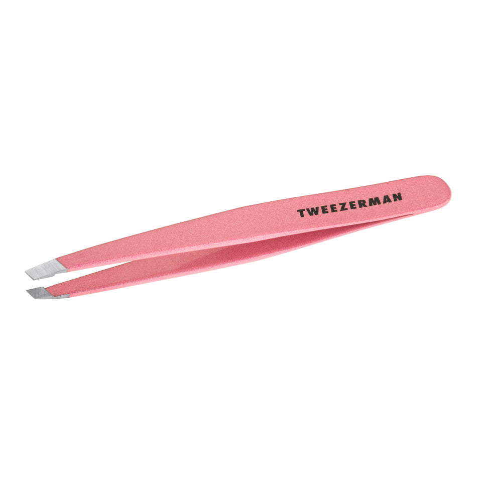 Tweezerman tea rose front view showing sleek finish and ergonomic shape for precise control