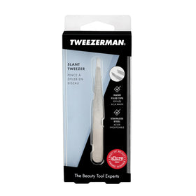 Tweezerman product label and packaging highlighting award-winning recognition