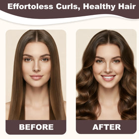 TWIGTUN rollers in hair while sleeping showing secure hold and gentle shaping benefit