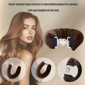 TWIGTUN velvet fabric close-up demonstrating soft grip that prevents hair slipping